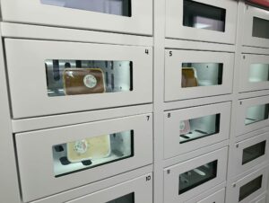 Tiefkühlprodukte im Selbstbedienungsmodus in unserem Tiefkühlfach verfügbar