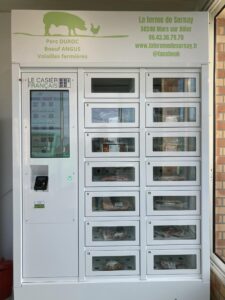 Compact-Verkaufsautomat für den Verkauf in kleinen Räumen über kurze Lieferketten